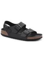 Sandały męskie - Birkenstock Sandały "Milano" w kolorze czarnym - miniaturka - grafika 1
