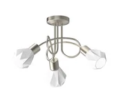 Lampy sufitowe - Prezent 27511 - Żyrandol natynkowy METIS 3xE14/40W/230V matowy chrom - miniaturka - grafika 1