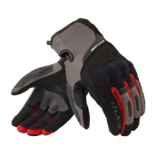 Rękawice motocyklowe - Rękawice Motocyklowe REV'IT! Cavern Szary/CzerwonyM - miniaturka - grafika 1