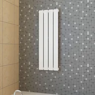 Grzejniki łazienkowe - vidaXL Panel grzewczy, kaloryfer, biały, 311 x 900 mm vidaXL - miniaturka - grafika 1