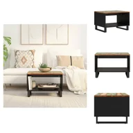 Ławy i stoliki kawowe - vidaXL Stolik kawowy 60x50x40 cm lite stare drewno - Stoliki kawowe - miniaturka - grafika 1