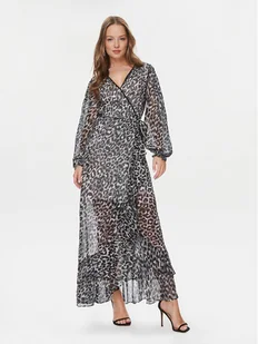 Guess Sukienka codzienna Felisia W4RK24 WFX02 Złoty Regular Fit - Sukienki - miniaturka - grafika 1