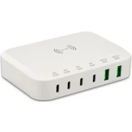 Ładowarki do telefonów - Ładowarka indukcyjna 4SMARTS 469632 100W Biały - miniaturka - grafika 1