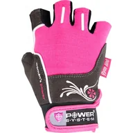 Rękawice do ćwiczeń - Rękawice fitness Power System  Fitness Rukavice Womans Power Růžové M - miniaturka - grafika 1