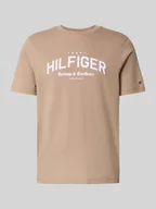 Koszulki męskie - T-shirt o kroju regular fit z czystej bawełny - miniaturka - grafika 1