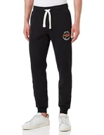 Spodenki męskie - JACK&JONES Męskie spodnie dresowe JPSTGORDON JJMIKK Sweat Pant NAFA, czarne, M, Schwarz, M - miniaturka - grafika 1