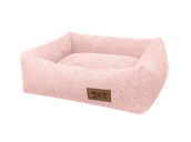 Legowiska dla psów - PETTO Legowisko Osaka dla psów jasno różowe - miniaturka - grafika 1