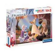 Puzzle - Clementoni Puzzle 104 elementy Max Frozen 2 GXP-769037 - miniaturka - grafika 1