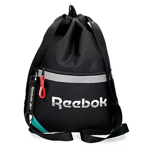 Reebok Andover Plecak, Torba z zamkiem błyskawicznym, Czarny, 35x46 cm, Poliester, czarny, Mochila Saco Con Cremallera, Plecak z zamkiem błyskawicznym - Torebki damskie - miniaturka - grafika 1