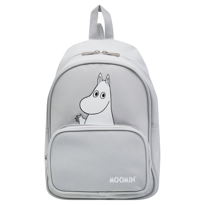 Moomin, plecak jednokomorowy, szary