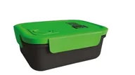 Przybory szkolne - Śniadaniówka Black&Green 1200ml - miniaturka - grafika 1