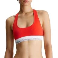Biustonosze - Calvin Klein Damski biustonosz bez podszewki, Pikantny pomarańczowy, XL - miniaturka - grafika 1