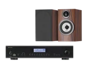 Zestawy stereo - Rotel A12 MKII (czarny) + 707 S3 (mokka) - miniaturka - grafika 1