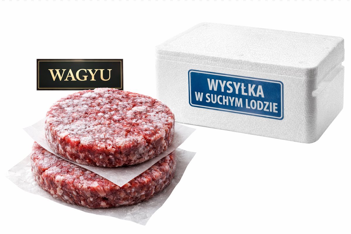 Burgery wagyu mrożone 2x200g - Schronisko Bukowina