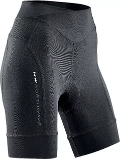 Spodenki rowerowe - Northwave szorty damskie Crystal 2 Shorts S czarne - grafika 1