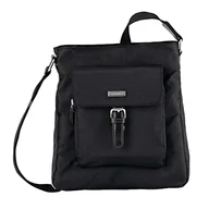 Torebki damskie - TOM TAILOR bags RINA damska torba na ramię one size, 25x7x27,5, czarny, 25x7x27,5 - miniaturka - grafika 1