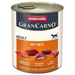 Animonda GranCarno Orginal Adult puszki wieprzowina z kaczką 800 g - Mokra karma dla psów - miniaturka - grafika 1
