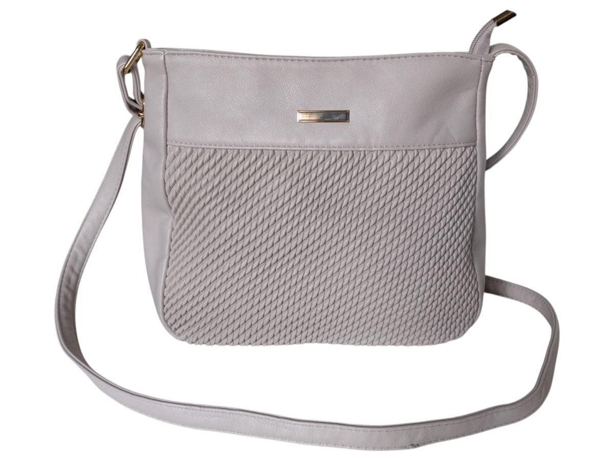 Torebka Damska, Mała Listonoszka Na Ramię, Miejska, Eko-Skóra Różowy