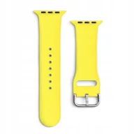 Akcesoria do smartwatchy - Silikonowy pasek do zegarka Apple Watch 2-9/SE 38/40/41mm Silicone Strap AP - miniaturka - grafika 1