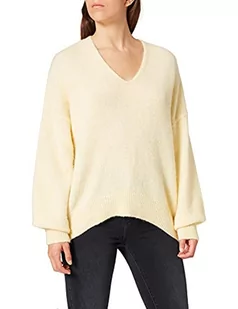 BOSS C_fondiana sweter damski, Light/Pastel Yellow745, M - Swetry damskie - miniaturka - grafika 1
