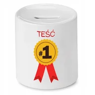 Skarbonki - Dla Skarbnika Skarbonka na Urodziny Na Prezent z Nadrukiem ze Zdjęciem + Opakowanie na prezent (wzór 03) - miniaturka - grafika 1