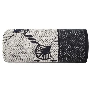 Lumarko Ręcznik Dorian 50x90cm Czarno Szary /EF8277 Mondex - Ręczniki - miniaturka - grafika 1