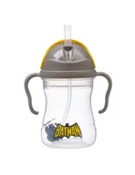 Bidony dla dzieci - B.Box Bidon z obciążaną słomką 240ml Batman - miniaturka - grafika 1