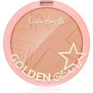 Pudry do twarzy - Lovely Lovely Golden Glow Puder Matujący do Twarzy 2 LOV-7077 - miniaturka - grafika 1