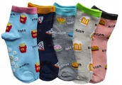 Skarpetki dla dzieci - ABS Antypoślizgowe Skarpetki Dziecięce 5-PAR 23-26 - miniaturka - grafika 1