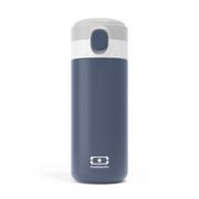 Butelki termiczne - Monbento Butelka termiczna MB Pop compact insulated bottle - blue infinity 36220027 - miniaturka - grafika 1