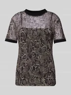 Koszulki i topy damskie - T-shirt ze stójką - miniaturka - grafika 1