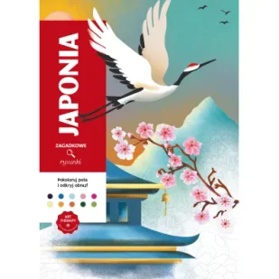 Art therapy. Kolorowanka antystresowa. Japonia. Zagadkowe rysunki - Poradniki dla rodziców - miniaturka - grafika 1