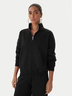 Bluzy damskie - Juicy Couture Bluza Castella JCWAS225319 Czarny Oversize - miniaturka - grafika 1