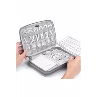 Akcesoria na biurko - Organizer na kable, Rozmiar: Średni 24,4x18x3,5 - miniaturka - grafika 1