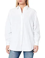Bluzki damskie - Only Onlnora New L/S Shirt WVN Noos Bluzka damska, biały, S - miniaturka - grafika 1