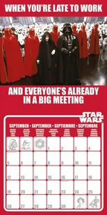 Star Wars Memes - kalendarz 2022 - Kalendarze - miniaturka - grafika 1