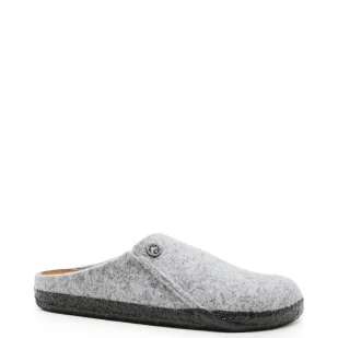 Birkenstock Obuwie domowe Zermatt Standard WZ | z dodatkiem skóry - Kapcie damskie - miniaturka - grafika 1