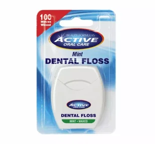 Active Nić dentystyczna active miętowa woskowana 100 m Beauty Formulas OD 24,99zł - Nici dentystyczne - miniaturka - grafika 2