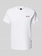 Koszulki męskie - T-shirt z nadrukiem z logo - miniaturka - grafika 1