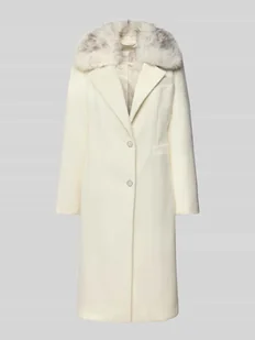 Płaszcz o kroju regular fit z kołnierzem z połami model ‘Karole’ - Płaszcze damskie - miniaturka - grafika 1