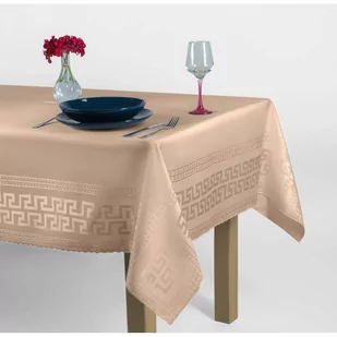 Obrus 140 x 300 Teflonowy Grecka wz. 221_Beż - Obrusy i serwetki - miniaturka - grafika 2