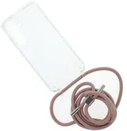 Etui i futerały do telefonów - FIXED Pure Neck do Samsung Galaxy S24 różowy - miniaturka - grafika 1