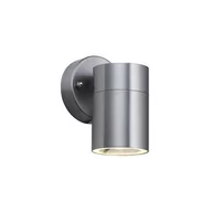 Lampy ogrodowe - Ideus Zewnętrzna LAMPA ścienna HL265 01177 elewacyjna OPRAWA hermetyczna IP44 tuba outdoor satyna - miniaturka - grafika 1