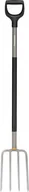 Łopaty i widły - Fiskars Fiskars Ergonomic šakė daržui plokščiais virbais - miniaturka - grafika 1