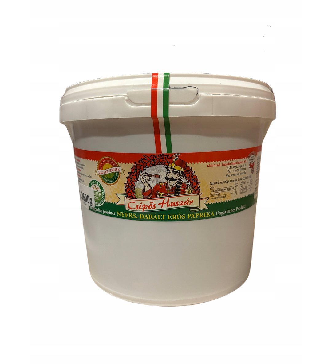 Csipos Huszar Eros 2,6 kg węgierska pasta paprykowa ostra