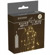 Oświetlenie świąteczne - Lampki choinkowe druciki 160 LED, 190 cm - miniaturka - grafika 1