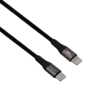 Kable USB - Kabel VIDVIE CB4038 Type-C/iPhone 30W, 1m czarny - miniaturka - grafika 1