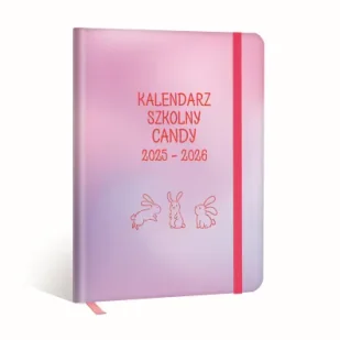 Kalendarz szkolny Candy 2025/26 - Kalendarze - miniaturka - grafika 1