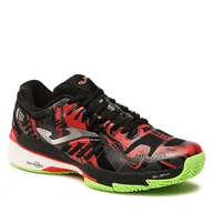 Tenis ziemny - Buty Joma Slam Men 2301 TSLAMW2301C Black Red - miniaturka - grafika 1