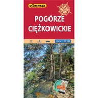 Atlasy i mapy - COMPASS Mapa - Pogórze Ciężkowickie 1:50 000 - praca zbiorowa - miniaturka - grafika 1